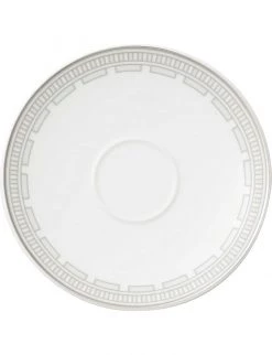 VILLEROY & BOCH La Classica Contura Porcelain Coffee Saucer White