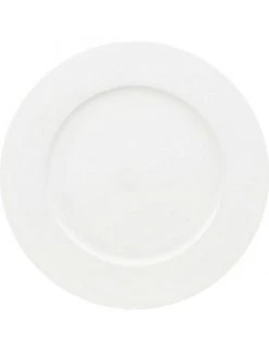 VILLEROY & BOCH White Pearl Porcelain Buffet/gourmet Plate 30cm