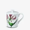 VILLEROY & BOCH Avarua Bone Porcelain Mug With Lid 11cm