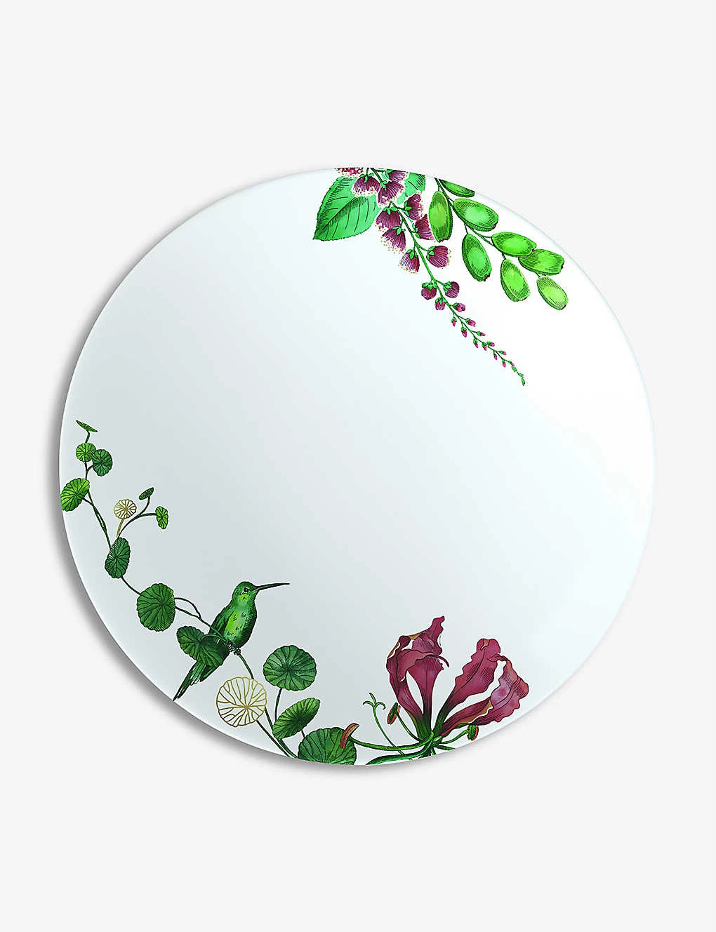 VILLEROY & BOCH Avarua Leaf-print Porcelain Plate 22cm 1 VILLEROY & BOCH Avarua Leaf-print Porcelain Plate 22cm