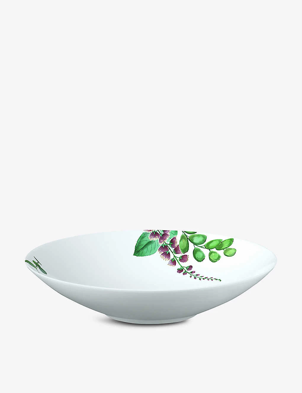 VILLEROY & BOCH Avarua Leaf-print Porcelain Plate 22cm 2 VILLEROY & BOCH Avarua Leaf-print Porcelain Plate 22cm - Image 2