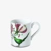 VILLEROY & BOCH Avarua Leaf-print Porcelain Mug 300ml