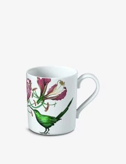 VILLEROY & BOCH Avarua Leaf-print Porcelain Mug 300ml