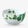 VILLEROY & BOCH Avarua Leaf-print Porcelain Rice Bowl 11.3cm