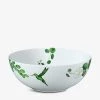 VILLEROY & BOCH Avarua Leaf-print Porcelain Salad Bowl 23cm