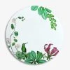 VILLEROY & BOCH Avarua Leaf-print Porcelain Dessert Breakfast Plate 21.9cm