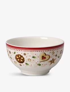 VILLEROY & BOCH Winter Bakery Delight Graphic-print Porcelain Bowl 29.5cm