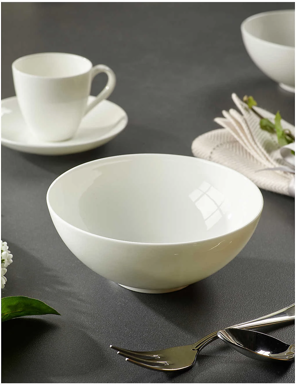 VILLEROY & BOCH Anmut Porcelain Salad Bowl 13cm 2 VILLEROY & BOCH Anmut Porcelain Salad Bowl 13cm - Image 2