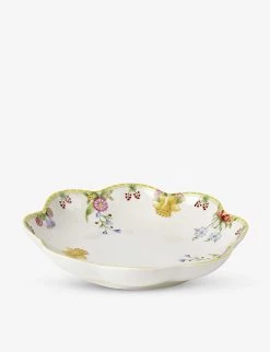 VILLEROY & BOCH Spring Awakening Floral-embossed Porcelain Bowl 24cm