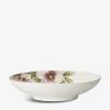 VILLEROY & BOCH Quinsai Garden Bone Porcelain Oval Bowl 30cm X 18cm