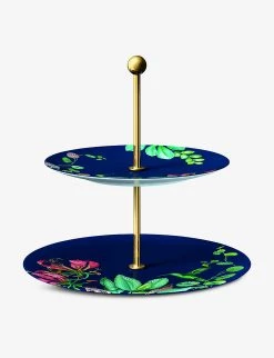 VILLEROY & BOCH Avarua Gifts Bone Porcelain Cake Stand 27cm