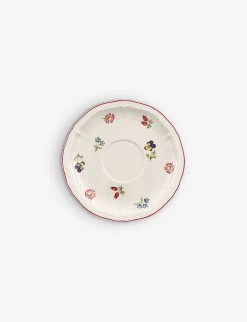 VILLEROY & BOCH Petite Fleur Porcelain Breakfast Cup Saucer 17cm