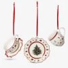 VILLEROY & BOCH Tableware Porcelain Ornaments Pack Of Three