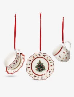 VILLEROY & BOCH Tableware Porcelain Ornaments Pack Of Three