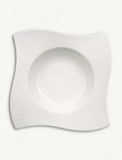 VILLEROY & BOCH New Wave Pasta Bowl In Premium Porcelain 28cm White