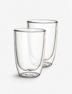 VILLEROY & BOCH Artesano Universal Borosilicate Glass Tumblers Set Of Two