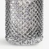 VILLEROY & BOCH Pieces Of Jewellery Crystal Vase/hurricane Lamp 18cm Clear
