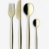 VILLEROY & BOCH MetroChic D'Or Gold-plated Stainless Steel 70-piece Cutlery Set