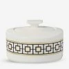VILLEROY & BOCH MetroChic Premium Bone Porcelain Sugar Bowl With Lid 12cm Multi Coloured