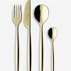 VILLEROY & BOCH MetroChic Gold-plated Stainless Steel Cutlery Set 24 Pieces