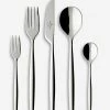 VILLEROY & BOCH MetroChic Stainless Steel Cutlery Set 30 Pieces Silver