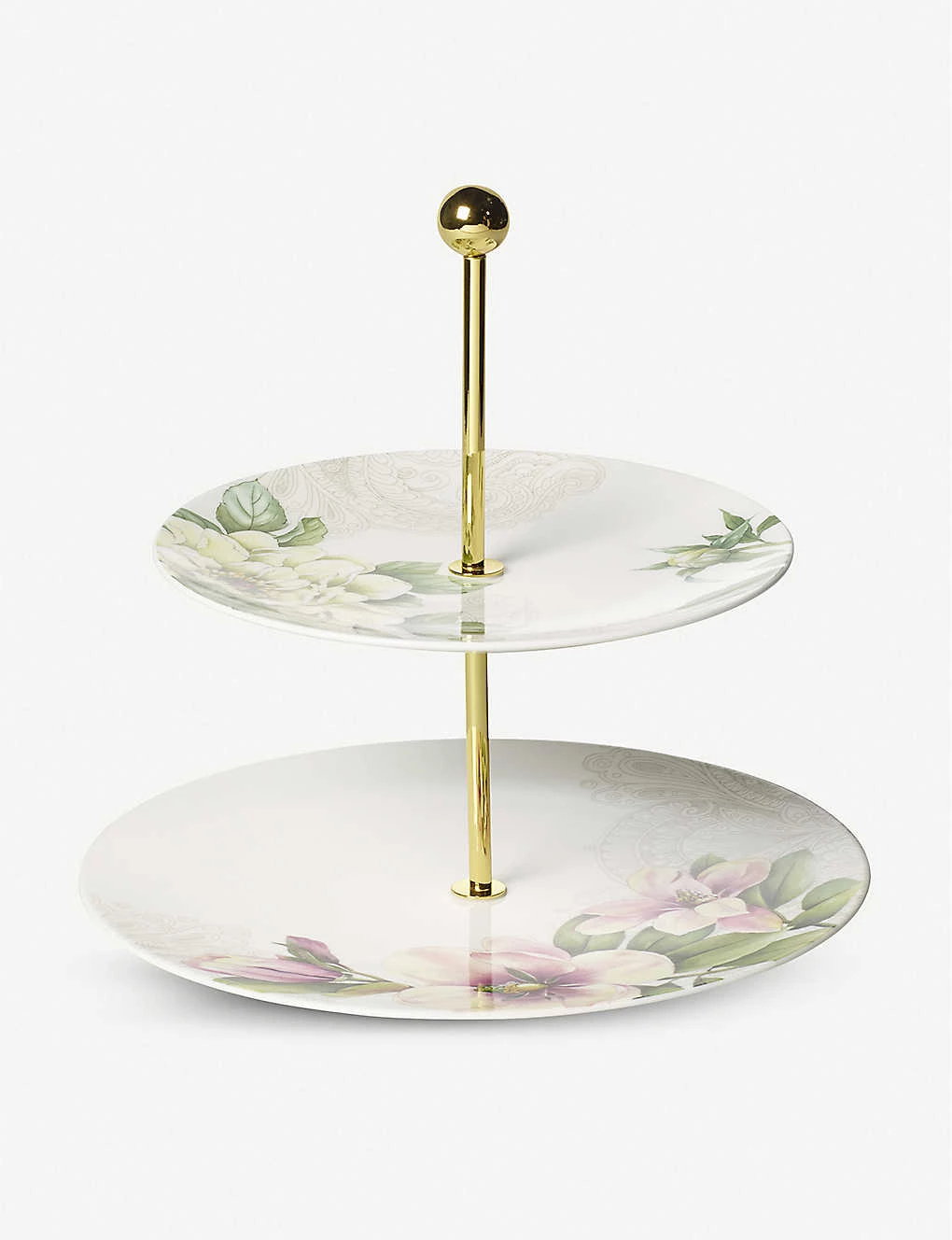 VILLEROY & BOCH Quinsai Garden Gifts Porcelain Cake Stand Multi 2 VILLEROY & BOCH Quinsai Garden Gifts Porcelain Cake Stand Multi - Image 2