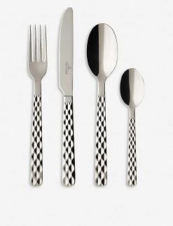 VILLEROY & BOCH Boston 24-piece Stainless Steel Cutlery Set Silver