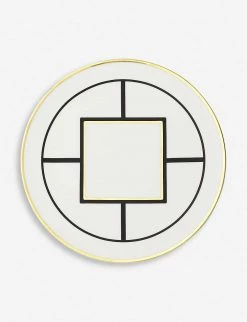 VILLEROY & BOCH MetroChic Premium Bone Porcelain Cake Plate 33cm Multi Coloured