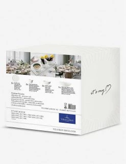VILLEROY & BOCH It's My Match First Love Tableware Set Of Seven White -VILLEROY & BOCH Saels unnamed file 730