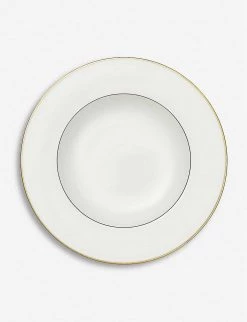 VILLEROY & BOCH Anmut Gold Deep Plate 24cm White