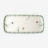 VILLEROY & BOCH Colourful Spring Rectangular Cake Plate Green Multi Coloured