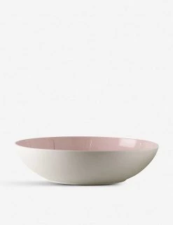 VILLEROY & BOCH It’s My Match Leaf Porcelain Serving Bowl 26cm Pink