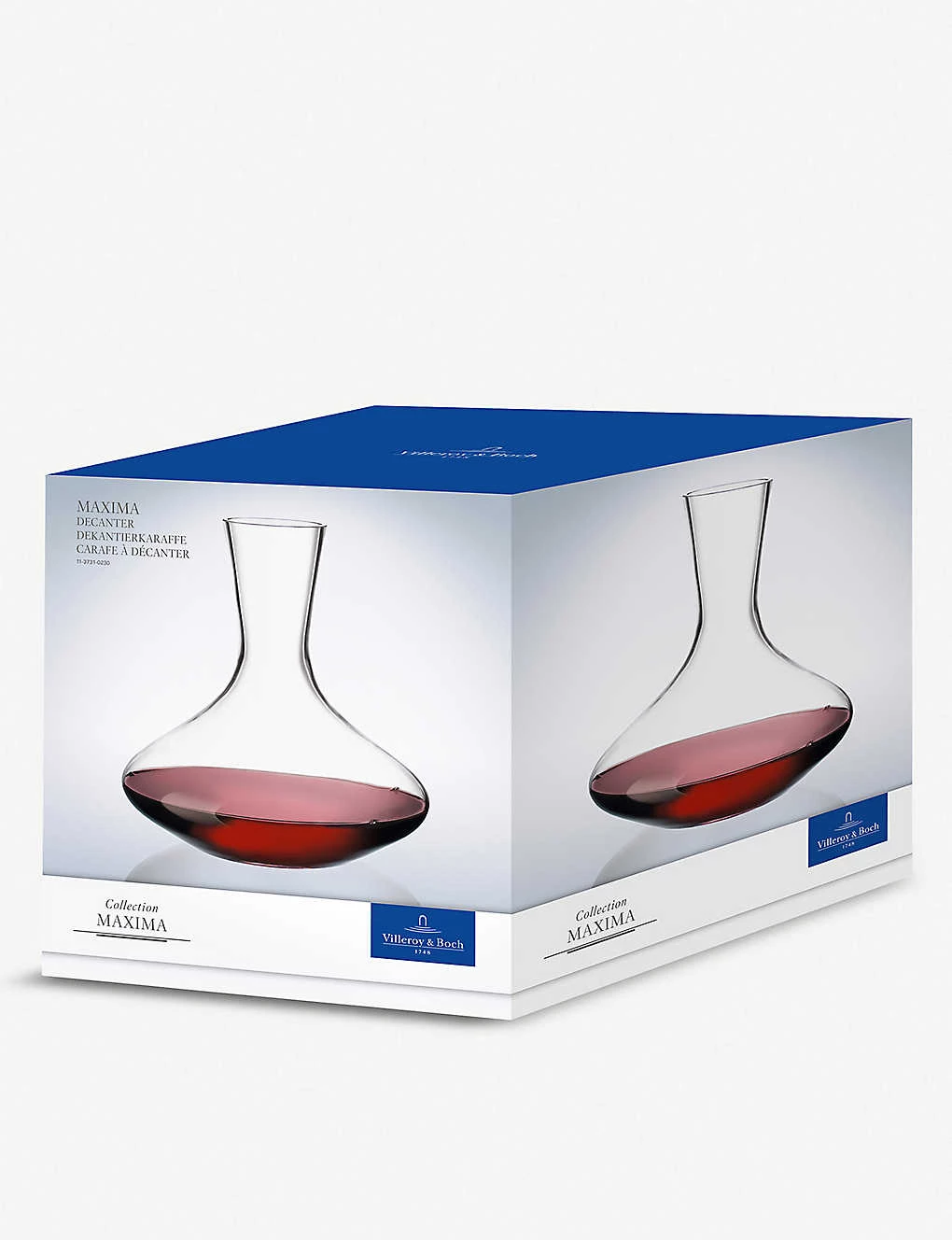 VILLEROY & BOCH Maxima Crystal-glass Decanter 23cm 2 VILLEROY & BOCH Maxima Crystal-glass Decanter 23cm - Image 2