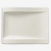 VILLEROY & BOCH NewWave Rectangular Porcelain Breakfast Plate 26cm