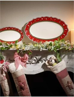 VILLEROY & BOCH Toy's Delight Serving Dish 38 X 23.5cm Red -VILLEROY & BOCH Saels unnamed file 904