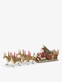 VILLEROY & BOCH Santa's Sleigh Candle Holder