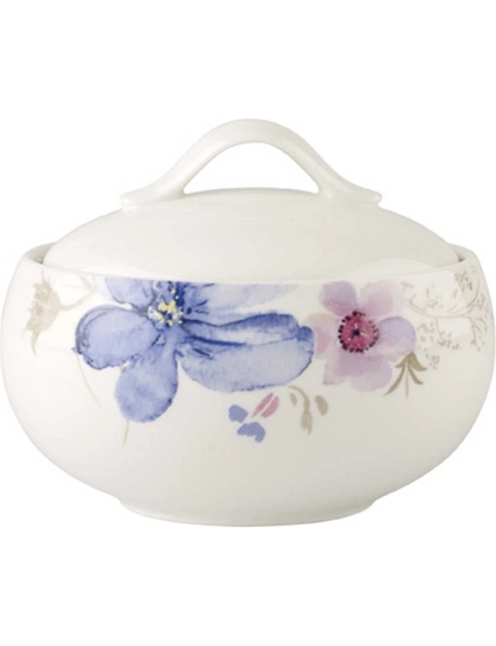 VILLEROY & BOCH Mariefleur Gris Sugar Pot 1 VILLEROY & BOCH Mariefleur Gris Sugar Pot